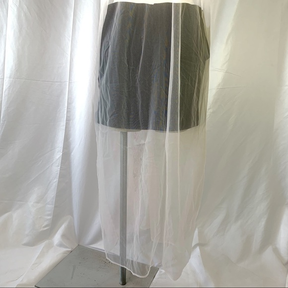 LADY CAMEO PINK LACE NIGHTWEAR LONG SHEER ROMANTIC ROBE VINTAGE  WOMEN LARGE - Picture 9 of 16